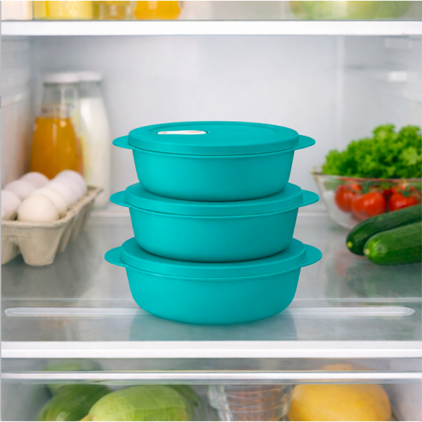 Місткість Нова хвиля 890 мл Tupperware бірюза