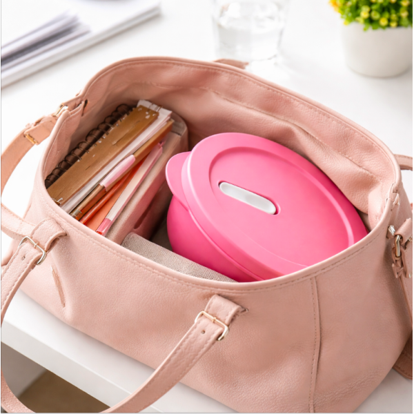 Ємність Нова хвиля 890 мл Tupperware рожева