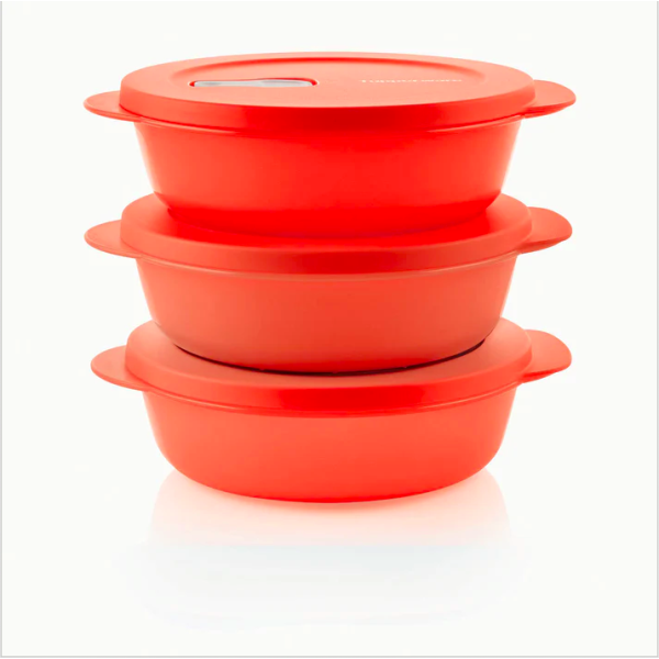 Ємність Нова хвиля 890 мл Tupperware червона