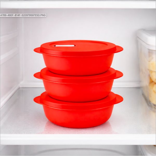 Ємність Нова хвиля 890 мл Tupperware червона