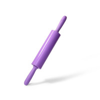Скалка для теста и выпечки Fissman 39,5х5,5 см (7561)