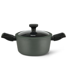 Кастрюля Fissman BRILLIANT 20x10см/2,6л со съемными ручками (14381)