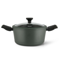 Кастрюля Fissman BRILLIANT 24x12см/4,5л со съемными ручками (14382)