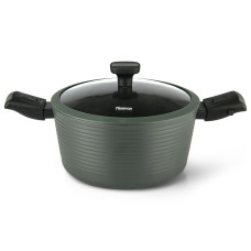 Кастрюля Fissman BRILLIANT 28x13,5 см/7,1л со съемными ручками (14383)