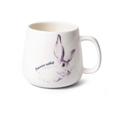 Кружка Fissman PROVENCE RABBIT 400 мл порцеляна (13955)