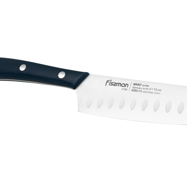 Ніж Fissman сантоку MAINZ 13 см х30Cr13 сталь (2739)