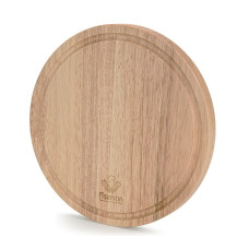 Разделочная доска Fissman круглая 25x25x1,5 см гивея (8067)