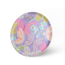 Тарілка плоска Fissman FLOWER 25x1,4 см (9482)