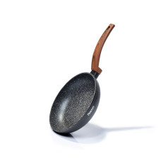 Сковорідка для смаження Fissman VESUVIO STONE 20x4,5 см з індукційним дном (4240)