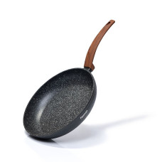 Сковорідка для смаження Fissman VESUVIO STONE 26x5,2 см з індукційним дном (4242)