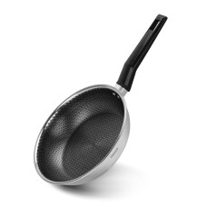 Сковорідка для жарки Fissman IRON CHEF 24x5,5 см нержавіюча сталь з антипригарним покриттям (5455)