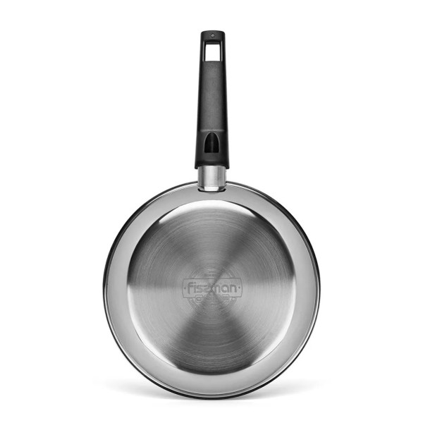 Сковорідка для жарки Fissman IRON CHEF 24x5,5 см нержавіюча сталь з антипригарним покриттям (5455)