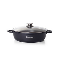 Сотейник Fissman GRETA 28x8 см / 4 л з кришкою (14343)