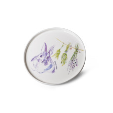 Тарілка Fissman PROVENCE RABBIT 25 см порцеляна (13951)