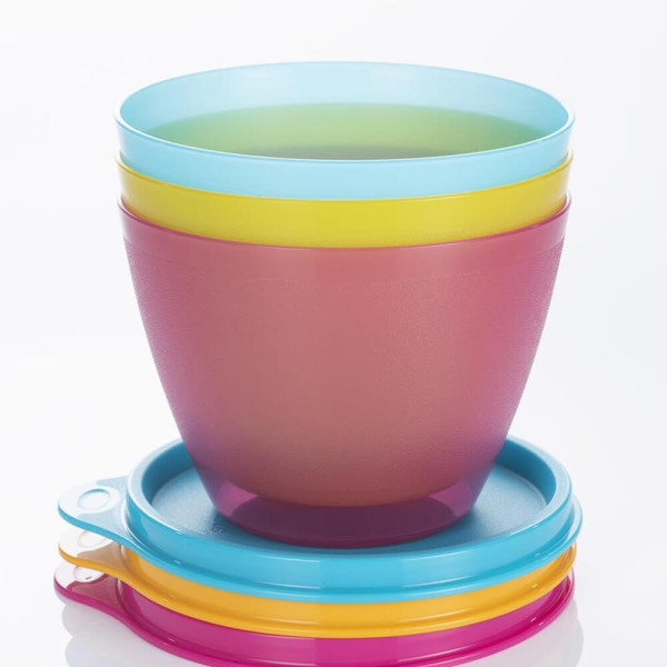 Герметична чаша Нова Класика 400мол Tupperware 3 шт