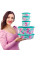 Герметичная чаша Иллюмина 800 мл Tupperware тропикана