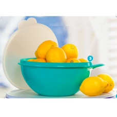 Герметична ємність Міліан 2,75л Tupperware бірюзова з перламутровой кришкою