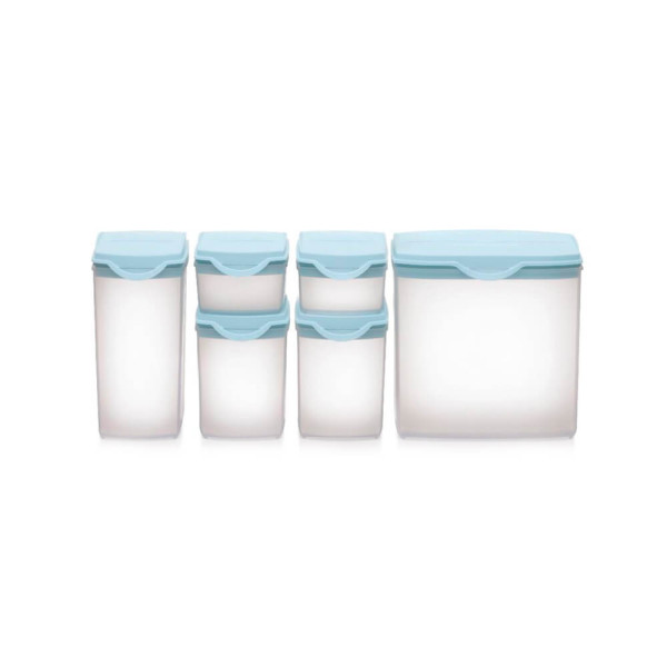 Компактус Новинка 1л Tupperware голубой