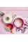 Замесочное блюдо Профи 1л Tupperware розовое