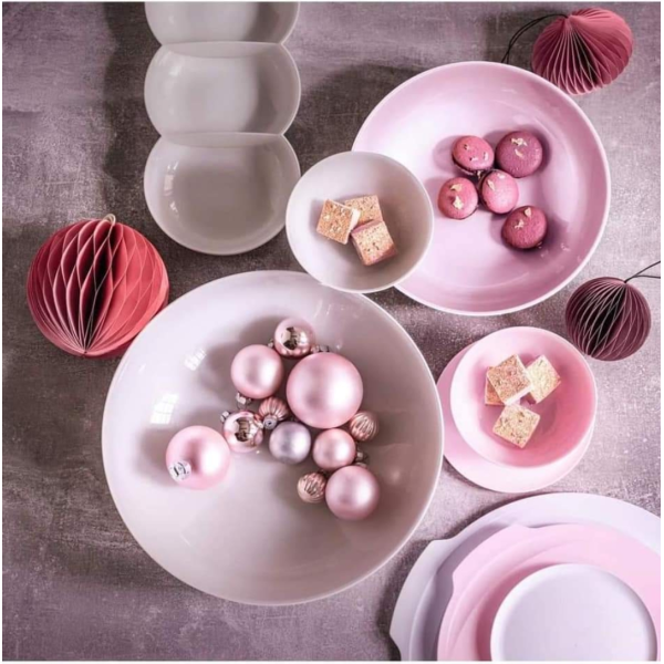 Чаша Аллегро 1,5л Tupperware розовая