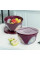 Чаша Аркадия 4,3л Tupperware бордовая