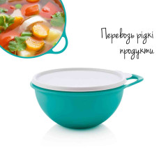 Герметична чаша Міліан 1,4л Tupperware бірюзова