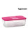Контейнер Система холодильник 1,5л Tupperware c розовой крышкой