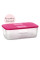 Контейнер Система холодильник 1,5л Tupperware c розовой крышкой