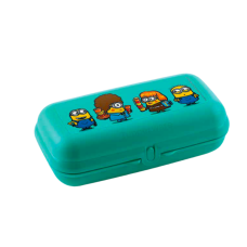 Ланч-бокс Міньйони Tupperware великий бірюзовий