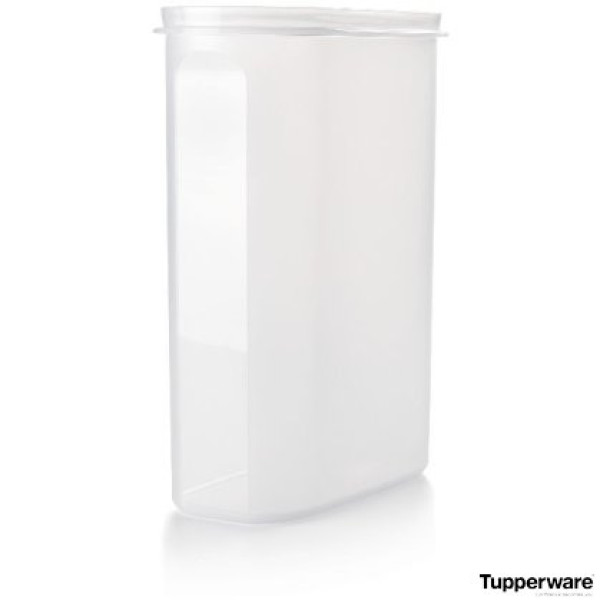 Компактус овальный 2,3л Tupperware с черной крышкой