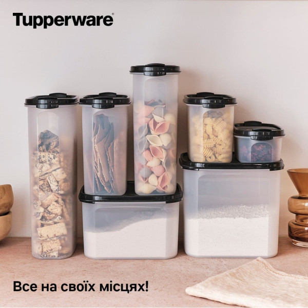 Контейнер Компакт 4л Tupperware черный