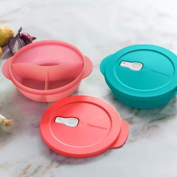 Ємність Нова хвиля з роздільником 920 мл бірюза Tupperware