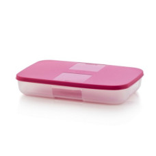 Контейнер Система холодильник 650мл Tupperware із рожевою кришкою