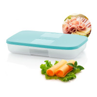 Контейнер Система холодильник 650мл Tupperware із блакитною кришкою