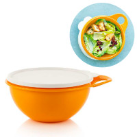 Герметичная чаша Милиан 1,4л Tupperware оранжевая