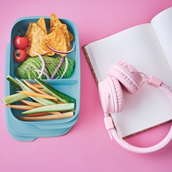Контейнер із роздільником блакитний Tupperware