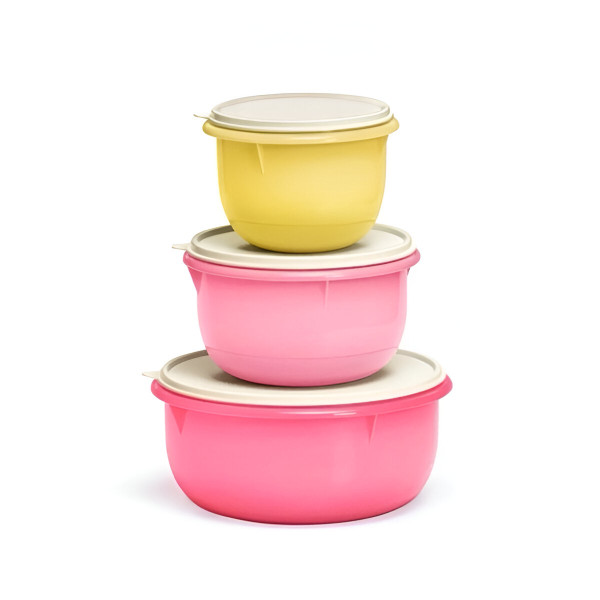 Замісне блюдо 2л блідо-рожеве Tupperware