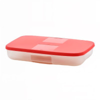 Контейнер Система холодильник 650мл Tupperware с красной крышкой